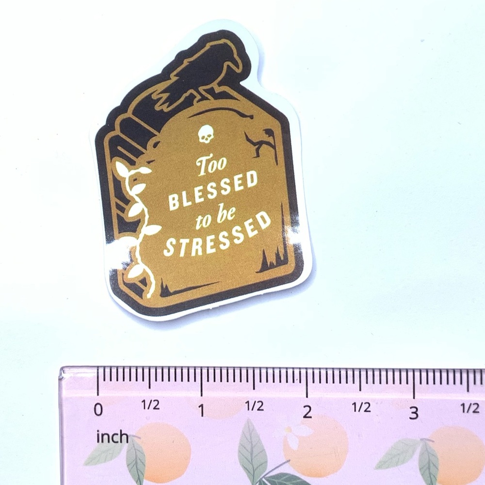 Blessed Vinyl Sticker - Picture 2 of 2